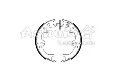 Комплект тормозных колодок, стояночная тормозная система ASHUKI купить