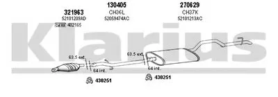 Система выпуска ОГ KLARIUS купить