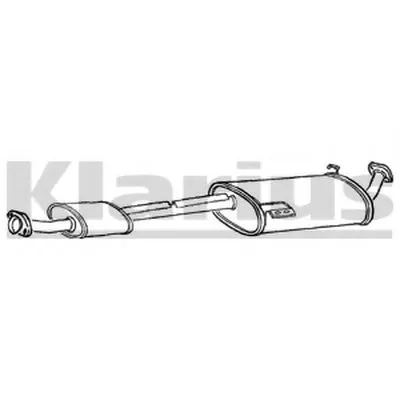 Средний глушитель выхлопных газов KLARIUS купить