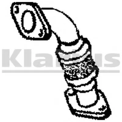 Труба выхлопного газа KLARIUS купить