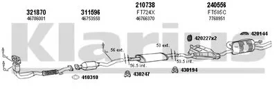Система выпуска ОГ KLARIUS купить