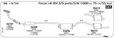 Система выпуска ОГ SIGAM купить
