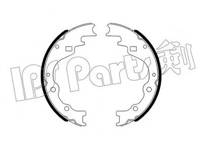Тормозные колодки IPS Parts IPS Parts купить