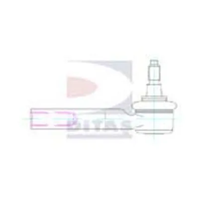Наконечник поперечной рулевой тяги DITAS купить