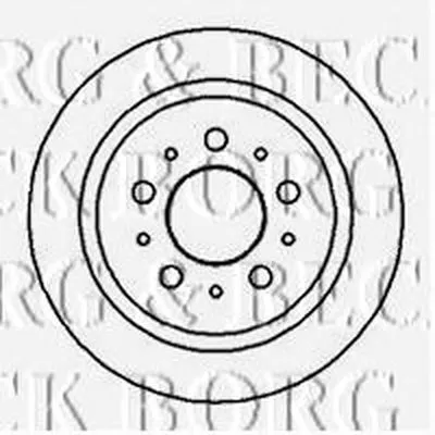 Тормозной диск BORG & BECK купить
