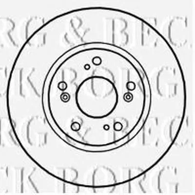 Тормозной диск BORG & BECK купить