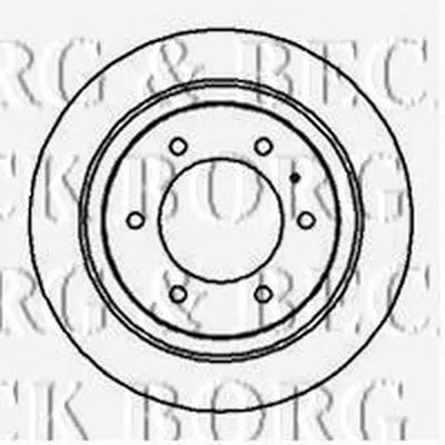 Тормозной диск BORG & BECK купить