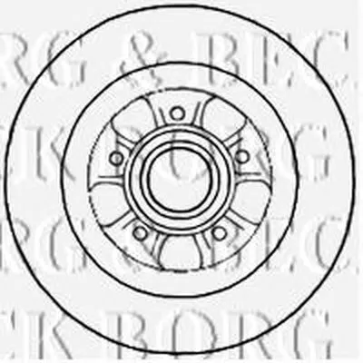 Тормозной диск BORG & BECK купить