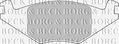 Комплект тормозных колодок, дисковый тормоз BORG & BECK купить