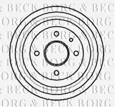 Тормозной барабан BORG & BECK купить