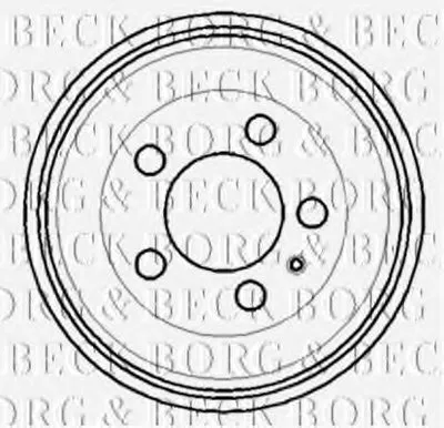 Тормозной барабан BORG & BECK купить