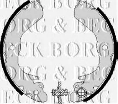 Комплект тормозных колодок BORG & BECK купить