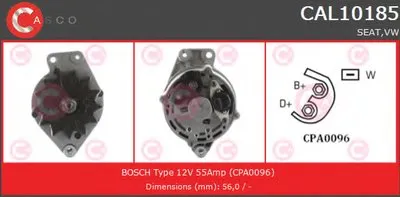 Генератор REMANUFACTURED SERIES CASCO купить