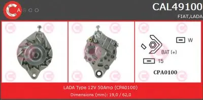 Генератор BRAND NEW SERIES CASCO купить