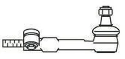 Наконечник поперечной рулевой тяги FRAP купить