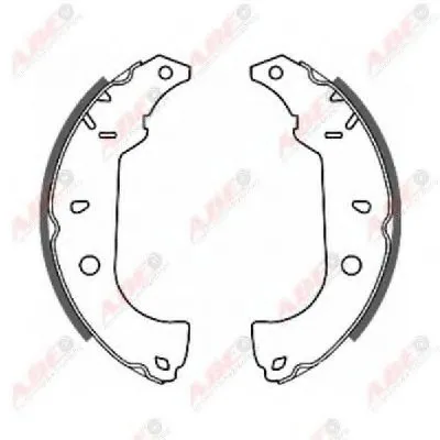 Комплект тормозных колодок ABE купить
