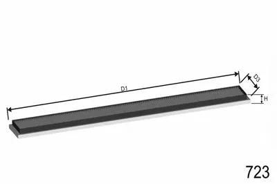 Фильтр, воздух во внутренном пространстве MISFAT MISFAT купить