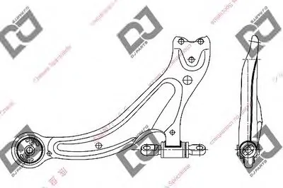 Рычаг независимой подвески колеса, подвеска колеса DJ PARTS купить