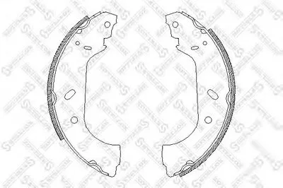 Комплект тормозных колодок STELLOX купить