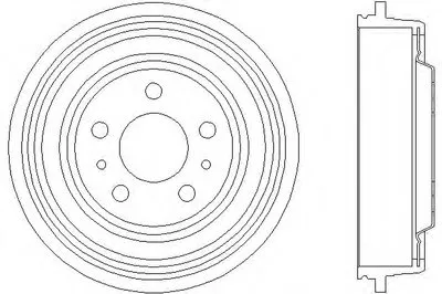 Тормозной барабан HELLA PAGID купить