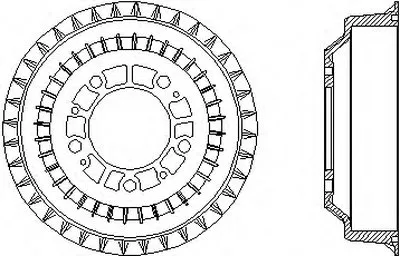 Тормозной барабан HELLA PAGID купить
