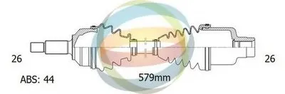 Приводной вал ODM-MULTIPARTS купить