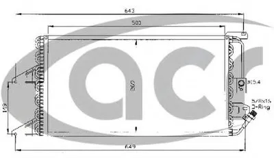 Конденсатор, кондиционер ACR купить