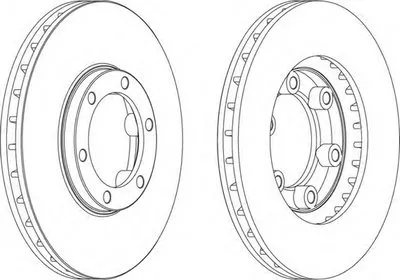 Тормозной диск PREMIER FERODO купить