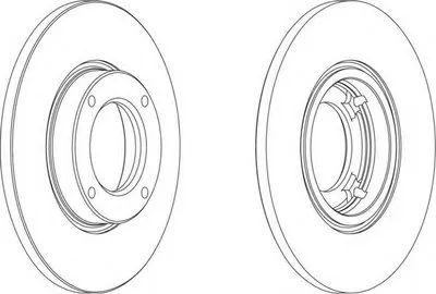 Тормозной диск PREMIER FERODO купить