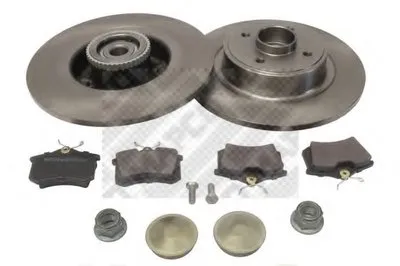 Комплект тормозов, дисковый тормозной механизм MAPCO купить