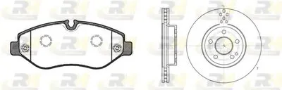 Комплект тормозов, дисковый тормозной механизм Dual Kit ROADHOUSE купить