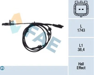 Датчик, частота вращения колеса FAE купить