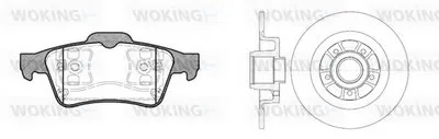Комплект тормозов, дисковый тормозной механизм WOKING купить