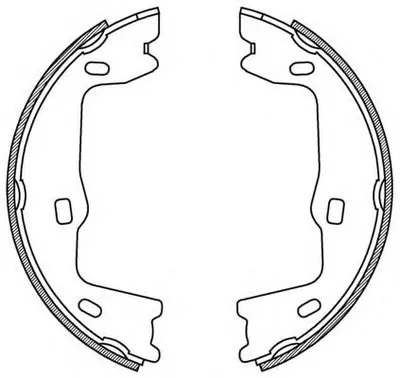 Комплект тормозных колодок ADVANCE OPEN PARTS купить