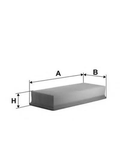 Воздушный фильтр ACTIV OPEN PARTS купить