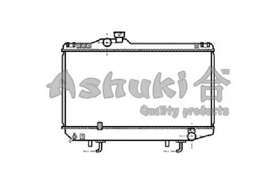 Радиатор, охлаждение двигателя ASHUKI купить