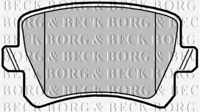 Комплект тормозных колодок, дисковый тормоз BORG & BECK купить