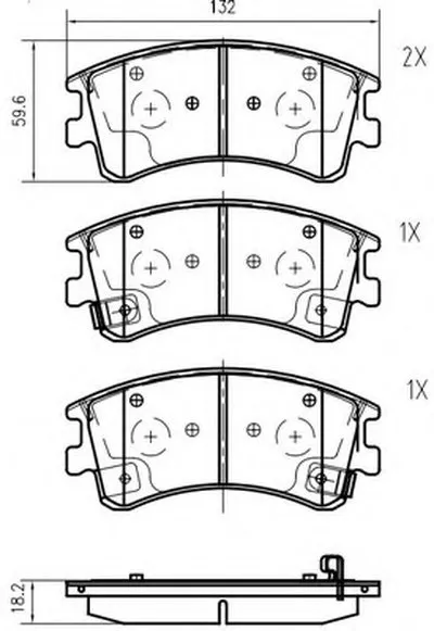 Комплект тормозных колодок, дисковый тормоз VEMA купить