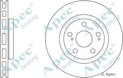 Тормозной диск APEC braking купить