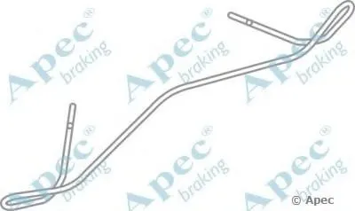 Комплектующие, тормозные колодки APEC braking купить