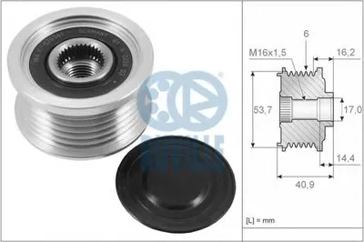 Механизм свободного хода генератора RUVILLE купить