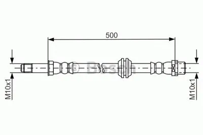 Тормозной шланг BOSCH купить