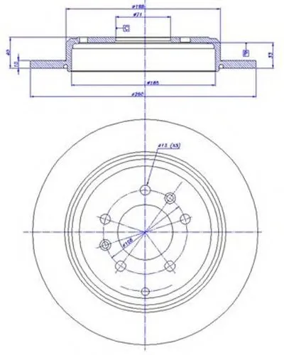 Тормозной диск CAR купить