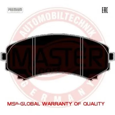 Комплект тормозных колодок, дисковый тормоз Anti-Noise MASTER-SPORT купить