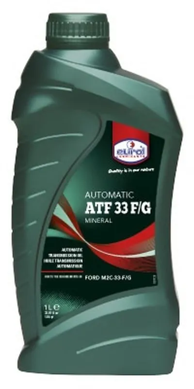 Жидкость для гидросистем; Трансмиссионное масло; Масло автоматической коробки передач; Масло ступенчатой коробки передач; Масло рулевого механизма с усилителем; Масло рулевого механизма Eurol ATF 33 F/G Ford EUROL купить