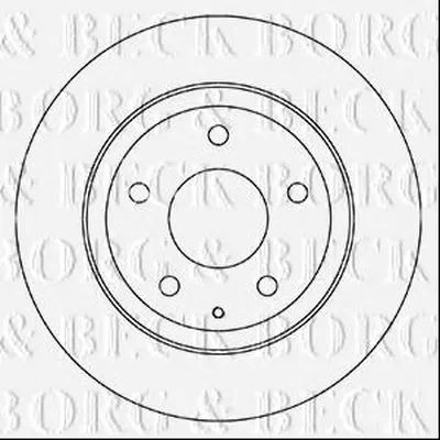 Тормозной диск BORG & BECK купить