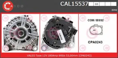 Генератор GENUINE SERIES CASCO купить