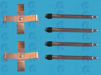 Комплектующие, колодки дискового тормоза ERT купить