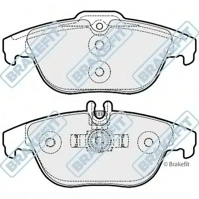 Комплект тормозных колодок, дисковый тормоз Brake Fit APEC braking купить