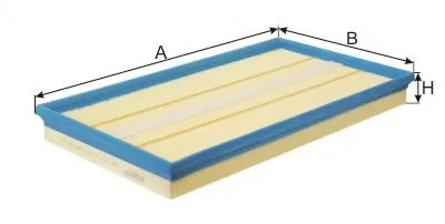 Воздушный фильтр Air Filter for MERCEDES VIANO/VITO GOODWILL купить